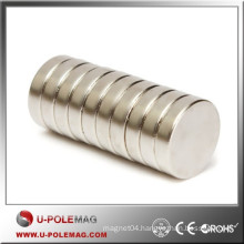 Hot Sale D45x15mm Disc Magnets Neodymium Axial 38M China